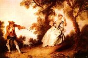 Nicolas Lancret Woman on a Swing France oil painting reproduction